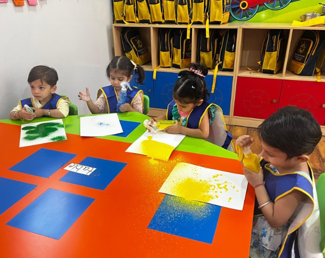 Spray Painting Activity